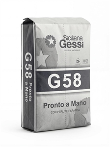 G58 INTONACO PRONTO A MANO