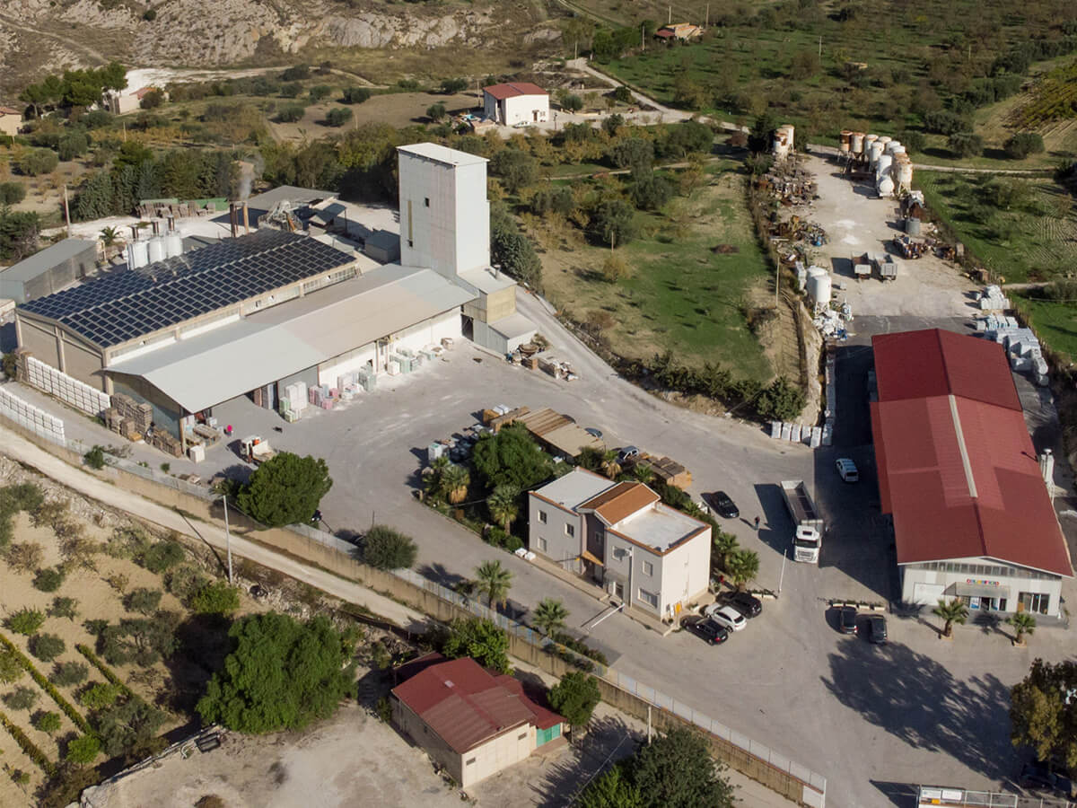 Stabilimento Siciliana Gessi - Favara